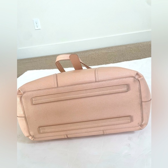 Senreve Nude/ Blush Pink Leather Voya tote bag - Picture 6 of 15